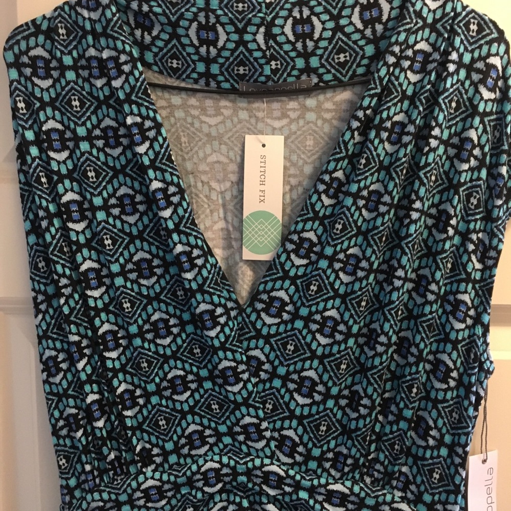 Stitch Fix Hi-Lo Dress. Brand is Loveappella. LgP